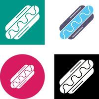 Hotdog Icon Design vector