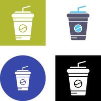 soda icono diseño vector