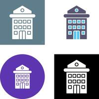 Hotell Icon Design vector