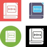 Math Icon Design vector