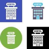 Hostel Icon Design vector