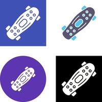 Skateboard Icon Design vector