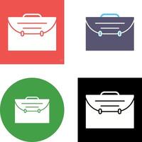 Suitcase Icon Design vector