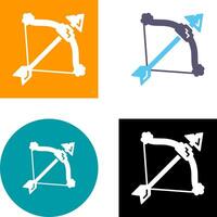 Crossbow Icon Design vector