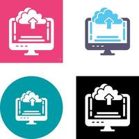 Upload Icon Design vector