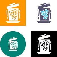 Delete Icon Design vector