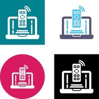 Remote Icon Design vector