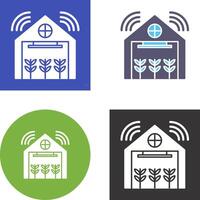 Warehouse Icon Design vector