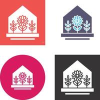 Farm House Icon Design vector