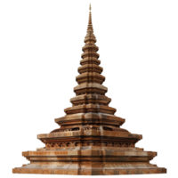 Thai Stupa Heritage Preserving Ancient Architectural Wonders png