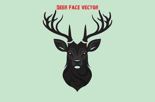 Deer Face Illustration Free Download vector