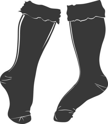 silhouette stockings black color only