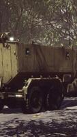 convoy armored vehicle on the road video