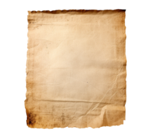 old paper isolated png