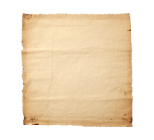 antiguo papel aislado png