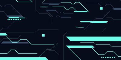 technology abstract background with turquouise and navy colour vector
