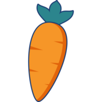 Carrot Illustration Isolated Transparent Background png