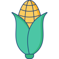 Corn Illustration Isolated Transparent Background png