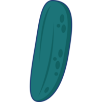 pepino ilustração isolado transparente fundo png