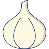 Garlic Illustration Isolated Transparent Background png