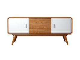 mueble de madera gabinete aislado png