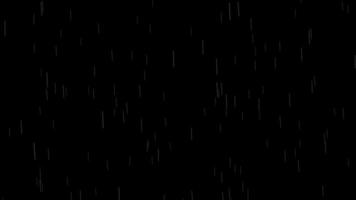 chuva sobreposição vfx queda efeito e respingo, chuva animação 4k resolução video