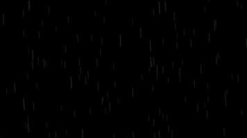 pluie recouvrir vfx chute effet et éclaboussure, pluie animation 4k résolution video