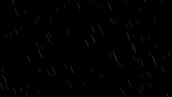 pluie recouvrir vfx chute effet et éclaboussure, pluie animation 4k résolution video