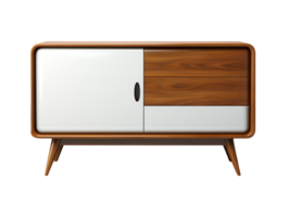 mueble de madera gabinete aislado png