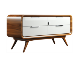 mobília de madeira gabinete isolado png
