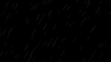 Rain Overlay VFX falling effect and splash, Rain animation 4K Resolution video