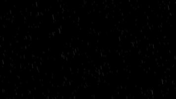 Rain Overlay VFX falling effect and splash, Rain animation 4K Resolution video