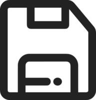 Storage data icon symbol image for database illustration vector