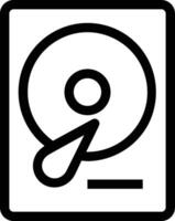 Storage data icon symbol image for database illustration vector
