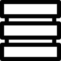 Storage data icon symbol image for database illustration vector
