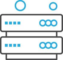 Storage data icon symbol image for database illustration vector