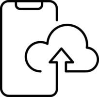 Storage data icon symbol image for database illustration vector
