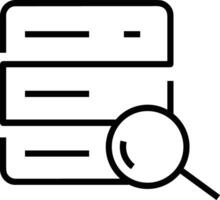 Storage data icon symbol image for database illustration vector