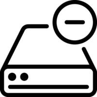 Storage data icon symbol image for database illustration vector