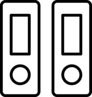 Storage data icon symbol image for database illustration vector