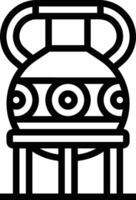 Storage data icon symbol image for database illustration vector