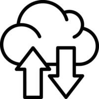 Storage data icon symbol image for database illustration vector