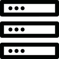 Storage data icon symbol image for database illustration vector