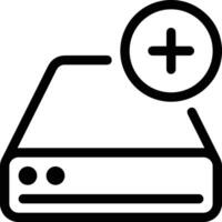 Storage data icon symbol image for database illustration vector