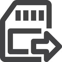 Storage data icon symbol image for database illustration vector