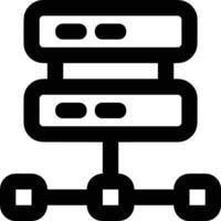 Storage data icon symbol image for database illustration vector