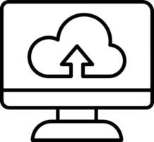 Storage data icon symbol image for database illustration vector