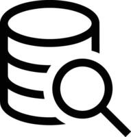 Storage data icon symbol image for database illustration vector