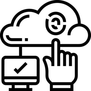 Storage data icon symbol image for database illustration vector