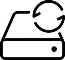 Storage data icon symbol image for database illustration vector